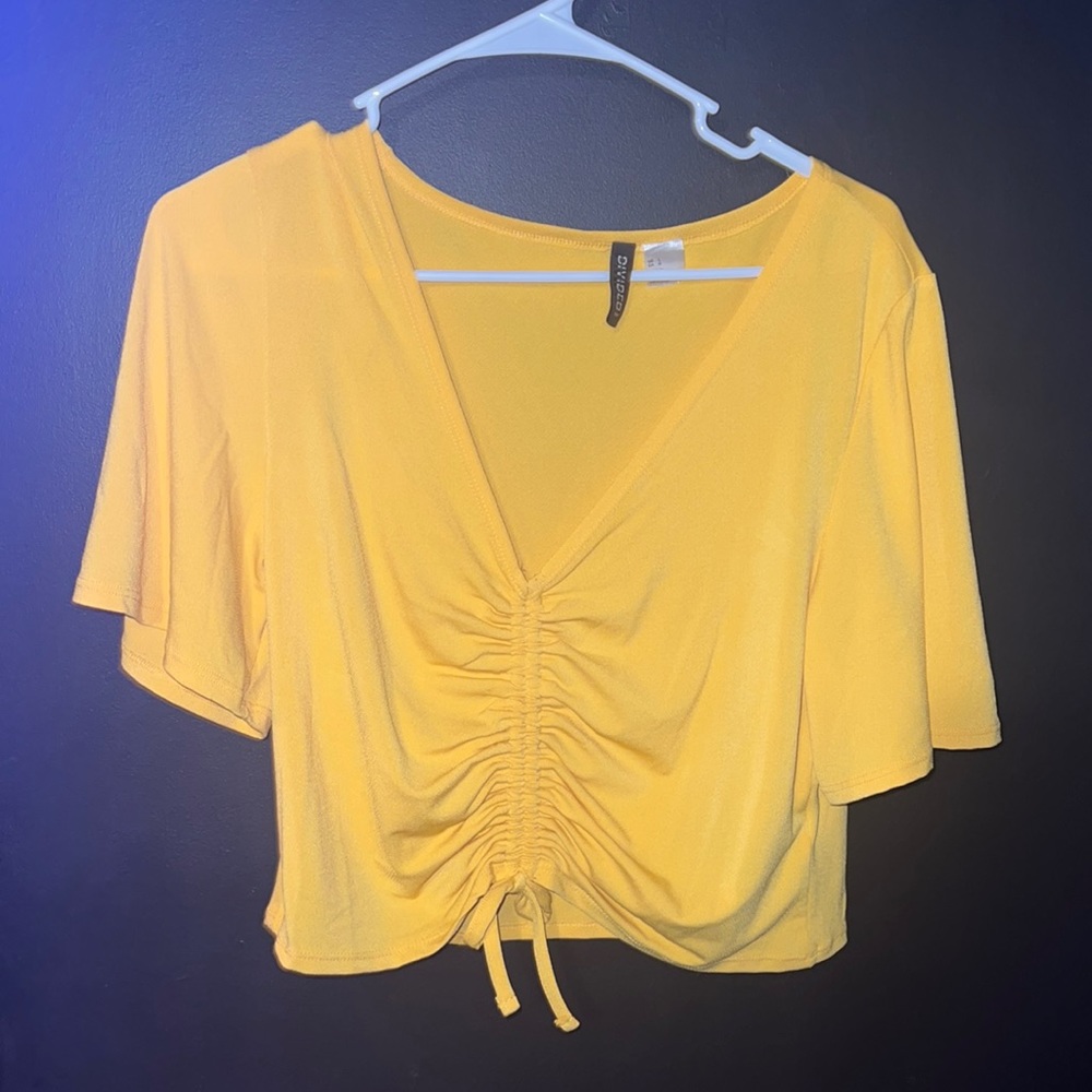 Crop| Ribbed Blouse